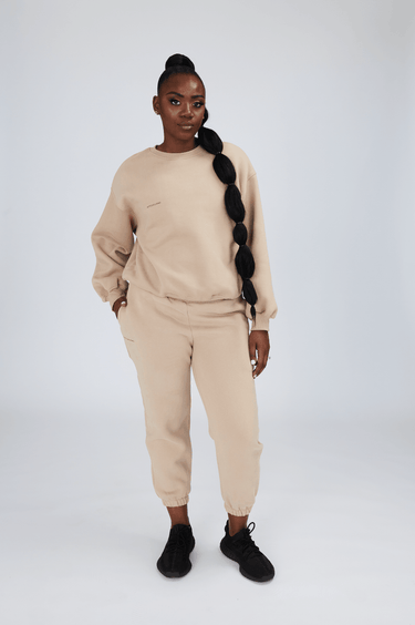 Cotton Jumper - coffee
