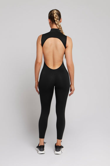 High Neck Jumpsuit - BlackKG18 - BLA - M/LKATE GALLIANO