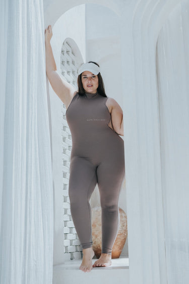 High Neck Jumpsuit - GreyKG18 - G - L/XLKATE GALLIANO