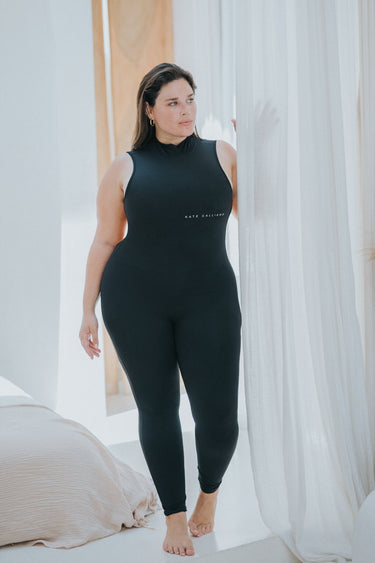 High Neck Jumpsuit - BlackKG18 - BLA - L/XLKATE GALLIANO