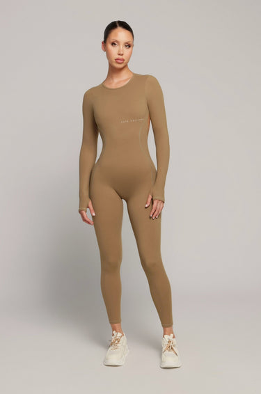 Long Sleeve Jumpsuit - CaramelKG21 - CAR - XS/SKATE GALLIANO