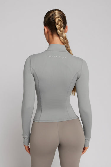 Zip Jacket - Light GreyKG20 - L - M/LKATE GALLIANO