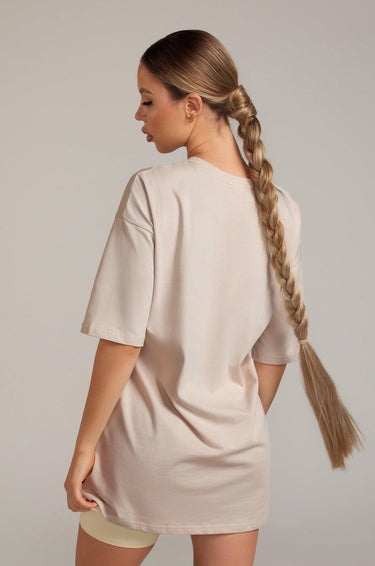 Oversized BF T-Shirt - Beige65ae4925c9ba5KATE GALLIANO