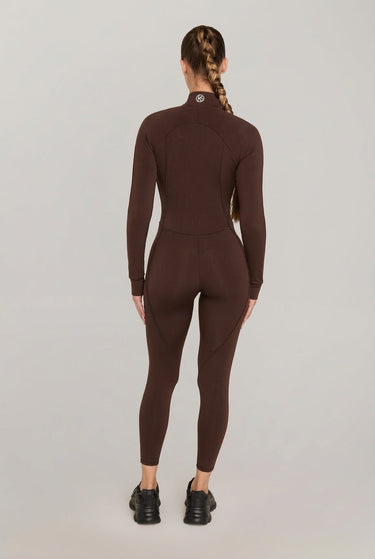 Brown Activewear | Chocolate One Pieces | Kate Galliano