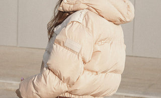 Puffer Jackets For Women - beige puffer jacket for women - kate galliano activewear