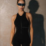 black jumpsuit - kate galliano - activewear australia