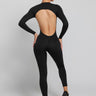 Long Sleeve Activewear Jumpsuit 