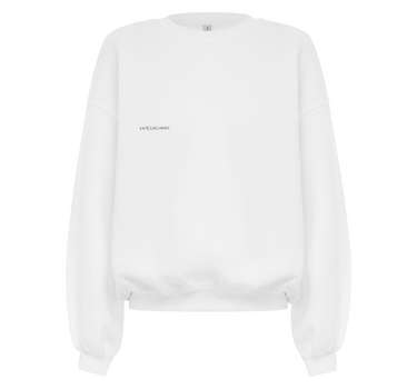 white jumper for women - luxe 23 white jumper - kate galliano activewear