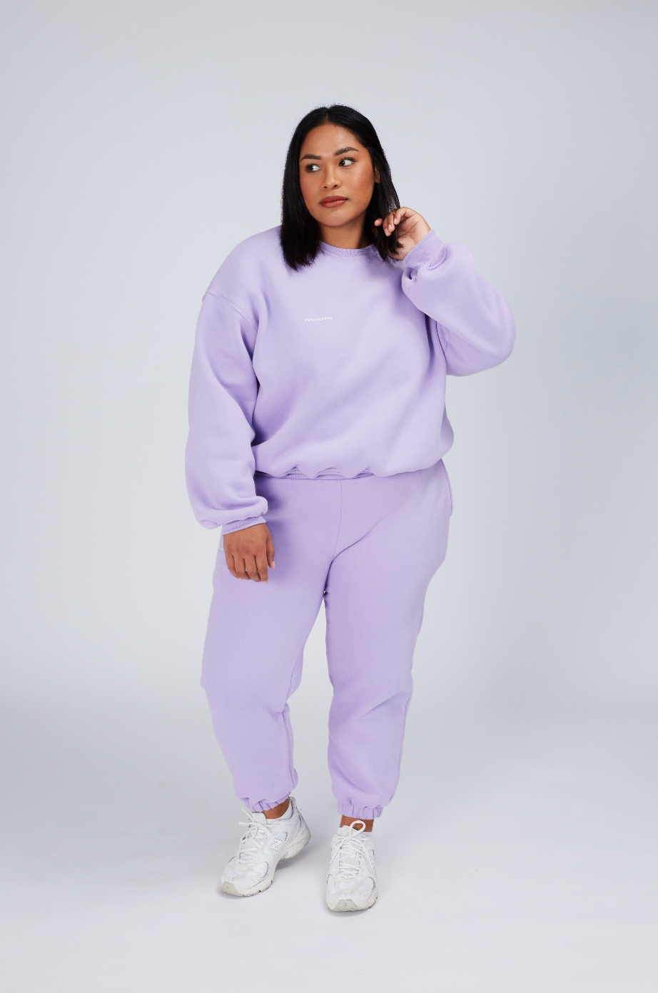 Lilac Jumper For Women - Luxe 23 by Kate Galliano Activewear - purple jumper - women's jumper australia