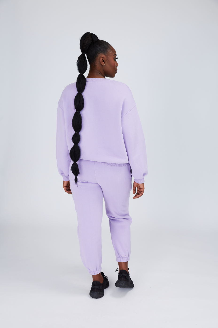 Lilac Jumper For Women - Luxe 23 by Kate Galliano Activewear - track pants and jumper set