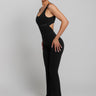 Scrunch Flared Jumpsuit - Black | Kate Galliano Activewear