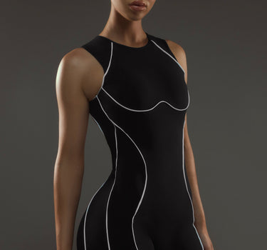 Neo Form Sculpt Romper - Black | Kate Galliano Activewear