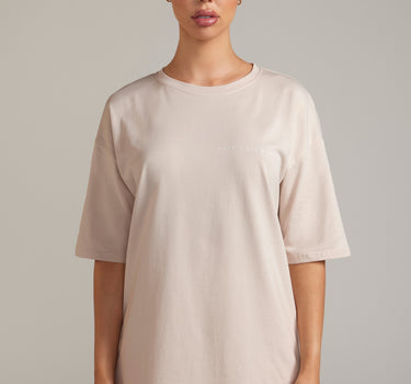 beige oversized t shirt Kate Galliano