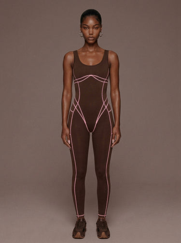 Cacao Jumpsuit | One Piece Activewear | Kate Galliano