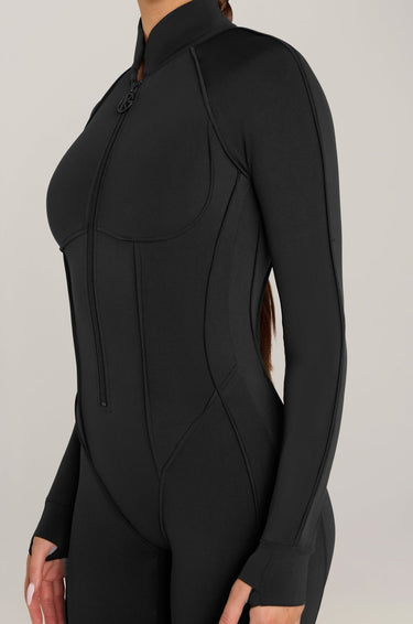 FLOWLUX™ Contour Jumpsuit - BlackKG23-BLA-S/MKATE GALLIANO