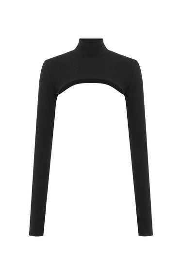 High Neck Shrug - BlackKG31-BLA-XS/SKATE GALLIANO