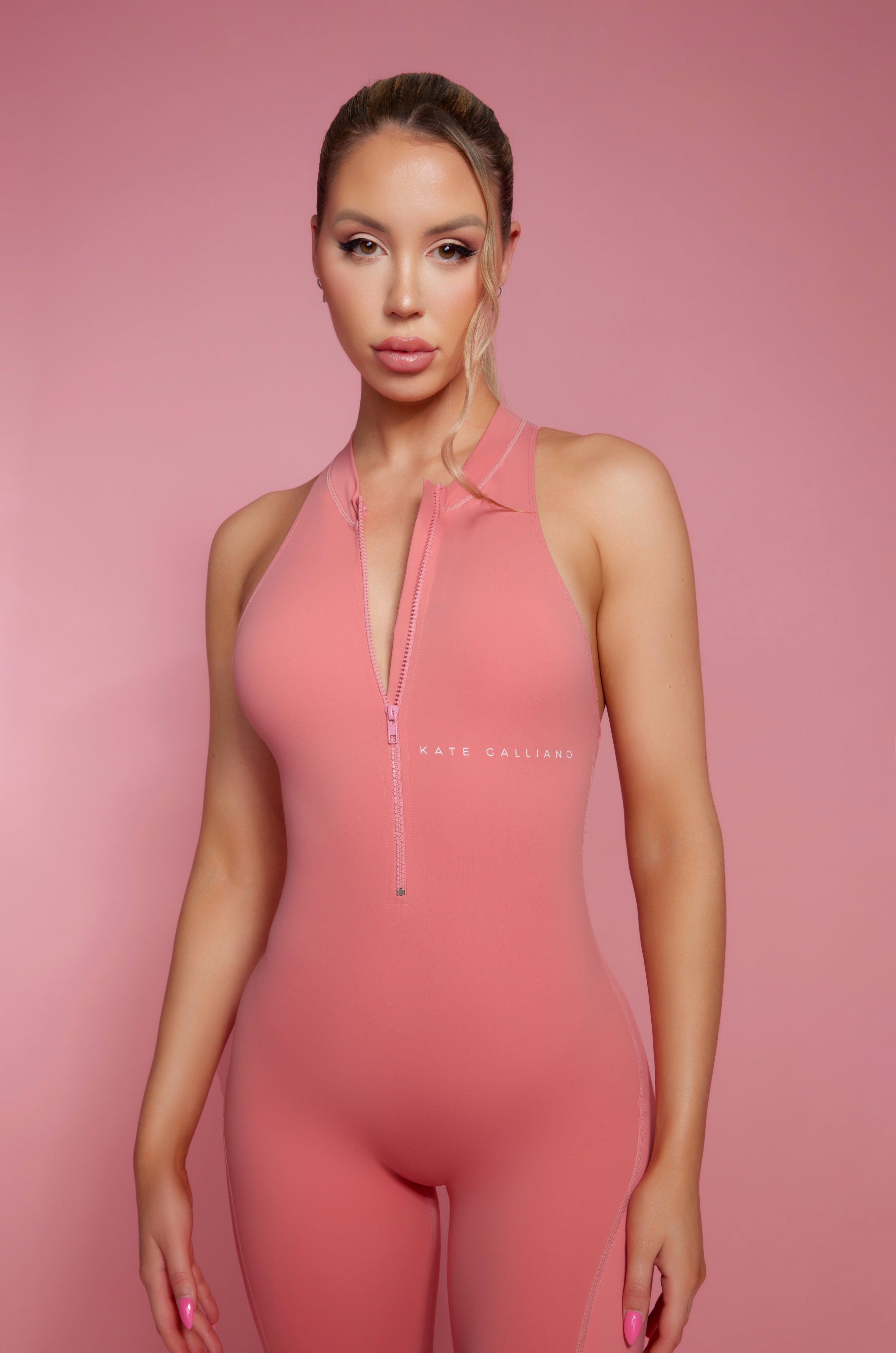 Barbie Pink jumpsuit | KATE GALLIANO activewear