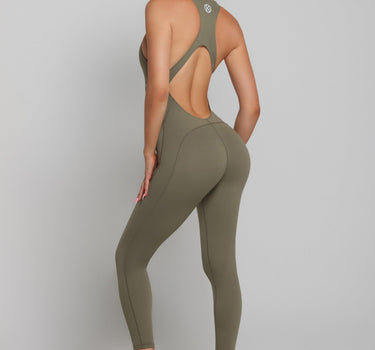 Khaki Jumpsuit | Kate Galliano