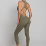 Khaki Jumpsuit | Kate Galliano