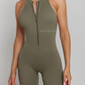 Khaki Jumpsuit | Kate Galliano Activewear