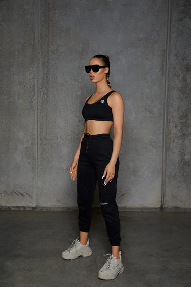 KG LOUNGE Joggers - Black - Kate Galliano