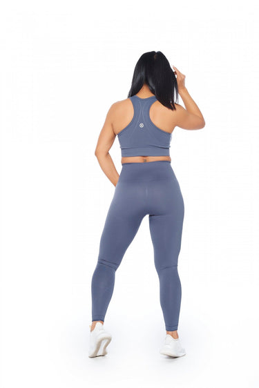 SEAMLESS Sports Bra - Steel Grey - Kate Galliano