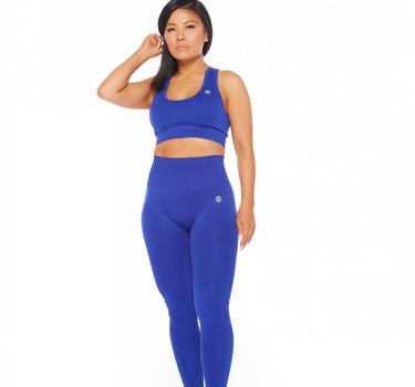 SEAMLESS Sports Bra - Royal Blue - Kate Galliano