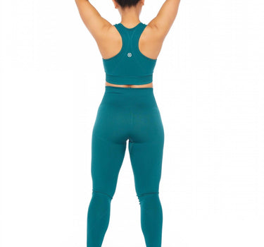 SEAMLESS Sports Bra - Dark Green - Kate Galliano