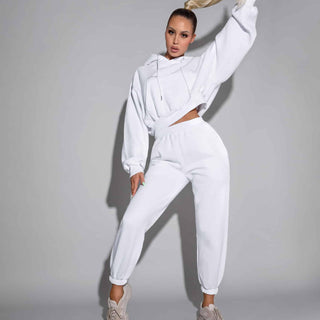 LUXE Tracksuit Pants - White - Kate Galliano