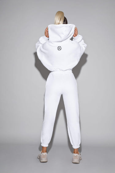 LUXE Hoodie - White - Kate Galliano