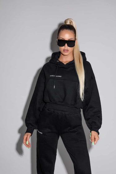 LUXE Hoodie - Black - Kate Galliano