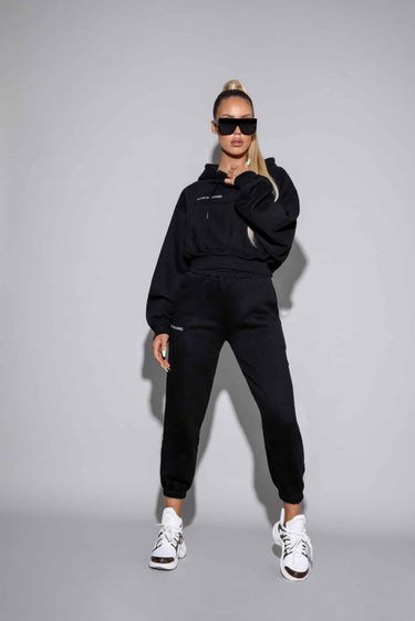 LUXE Tracksuit Pants - Black - Kate Galliano