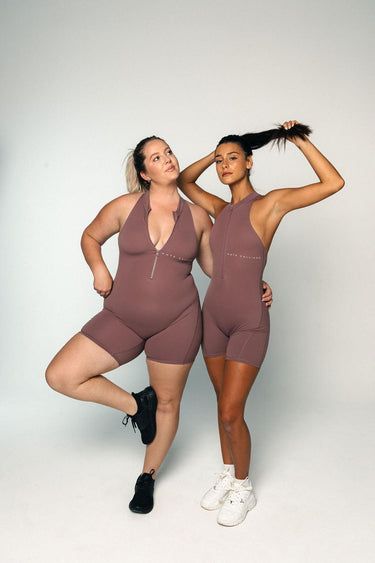 Mauve Romper - Women's Romper - Kate Galliano Activewear