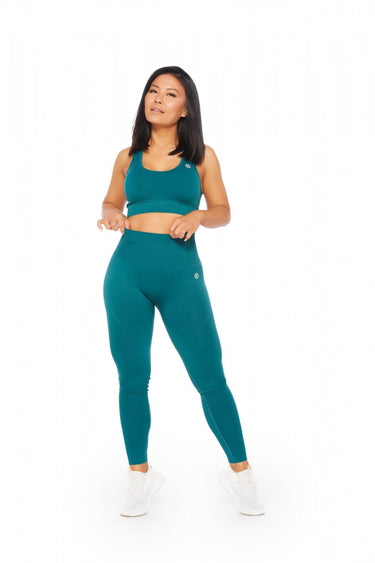 SEAMLESS Leggings - Dark Green - Kate Galliano