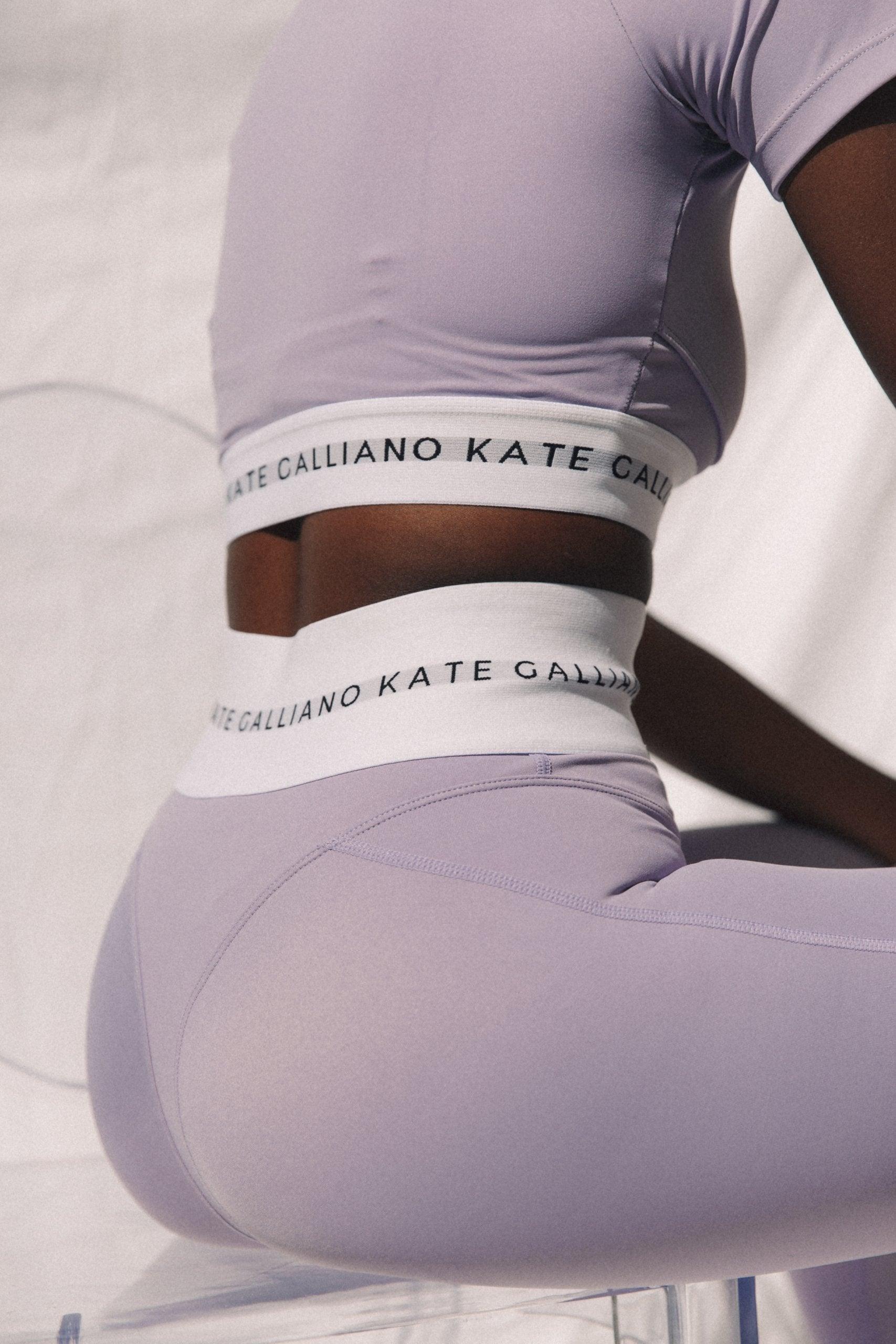'KG ESSENTIALS' Leggings - Lilac - Kate Galliano