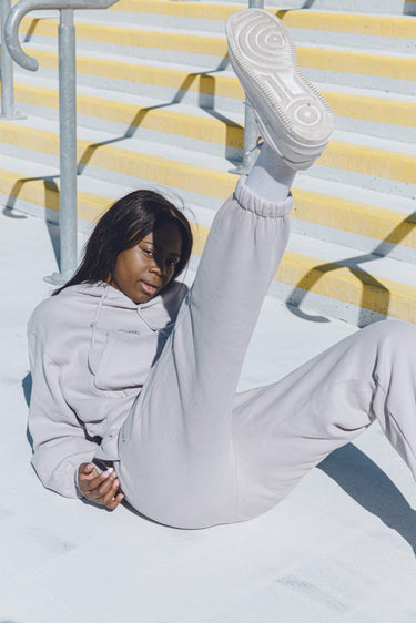 Grey Tracksuit Pants -  Kate Galliano - Activewear Australia - gray trackpants - gray tracksuit pants