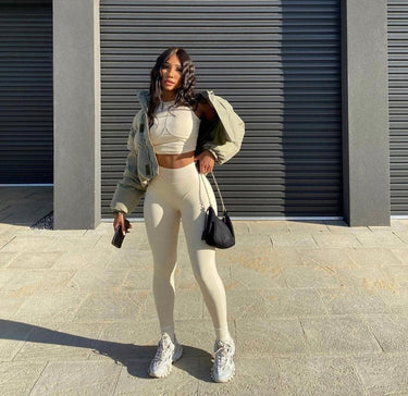 KG LUXE Bottoms - CreamKG673SKATE GALLIANO