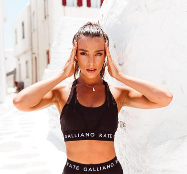 GENESIS Sports Bra - Onyx - Kate Galliano